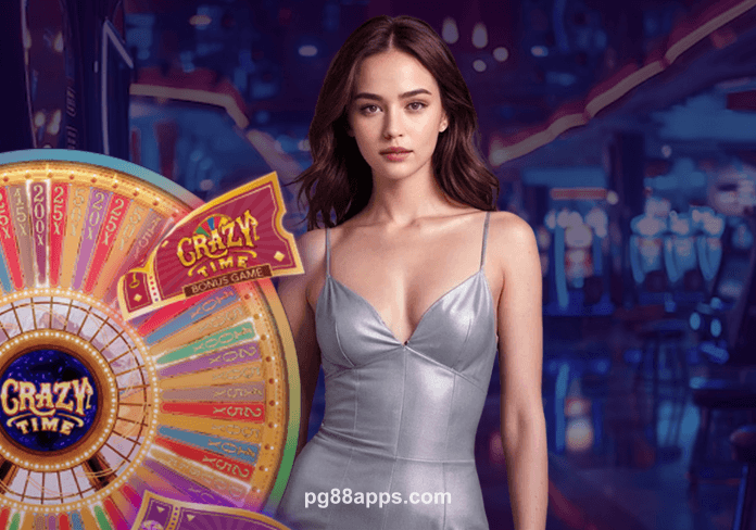 Hình ảnh trò chơi Crazy Time tại pg88apps